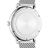 Buy Shop IWC Portofino Automatic White Dial Silver Mesh Bracelet Watch for Men - IW356505 USA Online