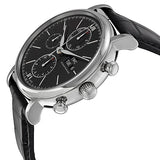 Buy Shop IWC Portofino Chronograph Black Dial Black Leather Strap Watch for Men - IW391008 USA Online