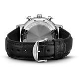 Buy Shop IWC Portofino Chronograph Black Dial Black Leather Strap Watch for Men - IW391029 USA Online