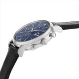 Buy Shop IWC Portofino Chronograph Blue Dial Black Leather Strap Watch for Men - IW391023 USA Online