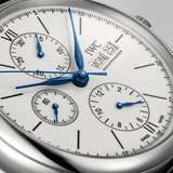 Buy Shop IWC Portofino Chronograph White Dial Black Leather Strap Watch for Men - IW391024 USA Online