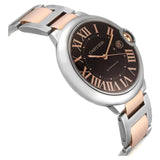 Buy Shop Cartier Ballon Bleu de Cartier Brown Dial Two Tone Steel Strap Watch for Men - W6920032 USA Online