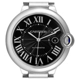Buy Shop Cartier Ballon Bleu de Cartier Black Dial Silver Steel Strap Watch for Men - W6920042 USA Online