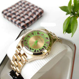 Buy Shop Marc Jacobs Henry Gold Dial Gold Steel Strap Watch for Women - MBM3295 USA Online