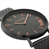Buy Shop Coach Perry Grey Dial Grey Mesh Bracelet Watch for Women - 14503127 USA Online