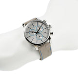 Buy Shop Calvin Klein City Chronograph White Dial White Leather Strap Watch for Men - K2G271Q4 USA Online