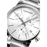 Buy Shop Calvin Klein City White Dial Silver Steel Strap Watch for Men - K2G27146 USA Online