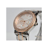 Buy Shop Guess Enchanting Diamonds Silver Dial Two Tone Steel Strap Watch for Women - W0305L3 USA Online