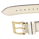 Buy Shop Gucci G Timeless Quartz Gold Dial Beige Leather Strap Watch For Women - YA1264180 USA Online