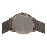 Buy Shop Calvin Klein Minimal Grey Dial Grey Mesh Bracelet Watch for Men - K3M517P4 USA Online