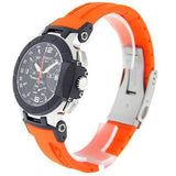 Buy Shop Tissot T Race Chronograph Black Dial Orange Rubber Strap Watch for Women - T048.217.27.057.00 USA Online
