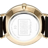 Buy Shop Coach Perry Black Dial Black Leather Strap Watch for Women - 14503333-C USA Online