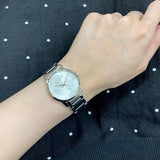Buy Shop Calvin Klein City Silver Dial Silver Steel Strap Watch for Women - K2G23142 USA Online
