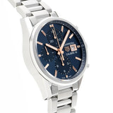 Buy Shop Tag Heuer Carrera Automatic Chronograph Blue Dial Silver Steel Strap Watch for Men - CBK2115.BA0715 USA Online
