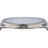 Buy Shop Gucci 25H Quartz Blue Dial Silver Steel Strap Unisex Watch - YA163408 USA Online