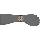 Buy Shop Fossil Pilot 54 Automatic Cream Dial Brown Leather Strap Watch for Men - ME3119 USA Online
