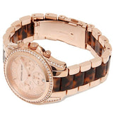 Buy Shop Michael Kors Blair Rose Gold Dial Two Tone Steel Strap Watch For Women - MK5859 USA Online