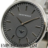 Buy Shop Emporio Armani Renato Quartz Black Dial Silver Steel Strap Watch For Men - AR11118 USA Online