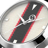Buy Shop Gucci G Timeless Quartz White Dial Two Tone NATO Strap Watch For Men - YA1264071 USA Online