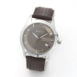 Buy Shop Gucci G Timeless Quartz Brown Dial Brown Rubber Strap Watch For Men - YA126403 USA Online