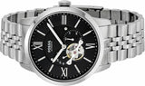 Buy Shop Fossil Townsman Black Dial Silver Steel Strap Watch for Men - ME3107 USA Online