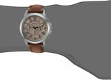 Buy Shop Fossil Grant Chronograph Brown Dial Brown Leather Strap Watch for Men - FS5214 USA Online