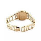 Buy Shop Calvin Klein Stately White Dial Gold Steel Strap Watch for Women - K3G2352W USA Online