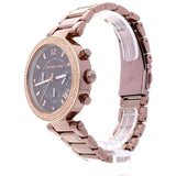 Buy Shop Michael Kors Parker Analog Quartz Brown Dial Brown Steel Strap Watch For Women - MK6378 USA Online