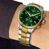 Buy Shop Tissot T Sport Chrono XL Classic Green Dial Two Tone Steel Strap Watch for Men - T116.617.22.091.00 USA Online