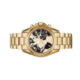 Buy Shop Michael Kors Bradshaw Stop Hunger Black Gold Dial Gold Steel Strap Watch for Women - MK6272 USA Online
