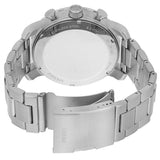 Buy Shop Fossil Nate Chronograph Black Dial Silver Steel Strap Watch for Men - JR1353 USA Online