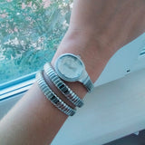 Buy Shop Just Cavalli After Party Silver Dial Silver Steel Strap Watch for Women - JC1L269M0015 USA Online