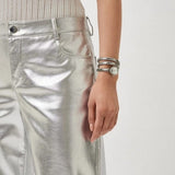 Buy Shop Just Cavalli After Party Silver Dial Silver Steel Strap Watch for Women - JC1L269M0015 USA Online