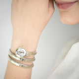 Buy Shop Just Cavalli After Party Silver Dial Two Tone Steel Strap Watch for Women - JC1L269M0055 USA Online