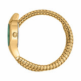 Buy Shop Just Cavalli Amalfi Green Dial Gold Steel Strap Watch for Women - JC1L270M0035 USA Online