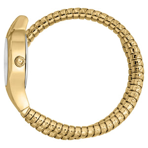 Buy Shop Just Cavalli Amalfi Silver Dial Gold Steel Strap Watch for Women - JC1L270M0025 USA Online