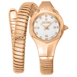 Buy Shop Just Cavalli Amalfi Silver Dial Rose Gold Steel Strap Watch for Women - JC1L270M0045 USA Online