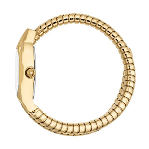Buy Shop Just Cavalli Aurela Green Dial Gold Steel Strap Watch for Women - JC1L374M0035 USA Online