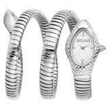 Buy Shop Just Cavalli Aurela Silver Dial Silver Steel Strap Watch for Women - JC1L374M0015 USA Online