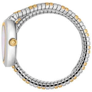 Buy Shop Just Cavalli Aversa Mother of Pearl Dial Two Tone Steel Strap Watch for Women - JC1L222M0055 USA Online