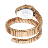 Buy Shop Just Cavalli Aversa Silver Dial Rose Gold Steel Strap Watch for Women - JC1L222M0045 USA Online