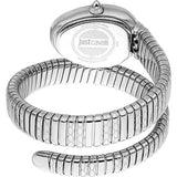 Buy Shop Just Cavalli Aversa Silver Dial Silver Steel Strap Watch for Women - JC1L222M0015 USA Online