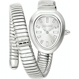 Buy Shop Just Cavalli Aversa Silver Dial Silver Steel Strap Watch for Women - JC1L222M0015 USA Online