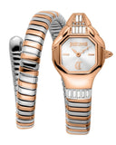 Buy Shop Just Cavalli Brillante Silver Dial Two Tone Steel Strap Watch for Women - JC1L326M0065 USA Online