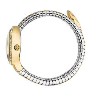 Buy Shop Just Cavalli Carezza Gold Dial Two Tone Steel Strap Watch for Women - JC1L372M0055 USA Online