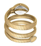 Buy Shop Just Cavalli Carezza Green Dial Gold Steel Strap Watch for Women - JC1L372M0035 USA Online