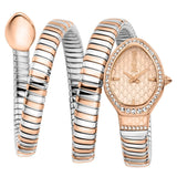 Buy Shop Just Cavalli Carezza Rose Gold Dial Two Tone Steel Strap Watch for Women - JC1L372M0065 USA Online