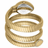 Buy Shop Just Cavalli Carezza Silver Dial Gold Steel Strap Watch for Women - JC1L372M0025 USA Online