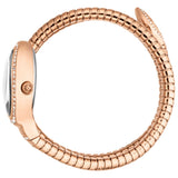 Buy Shop Just Cavalli Carezza Silver Dial Rose Gold Steel Strap Watch for Women - JC1L372M0045 USA Online