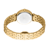 Buy Shop Just Cavalli Chiarezza Snake Core Red Dial Gold Steel Strap Watch for Women - RC5L078M0035 USA Online